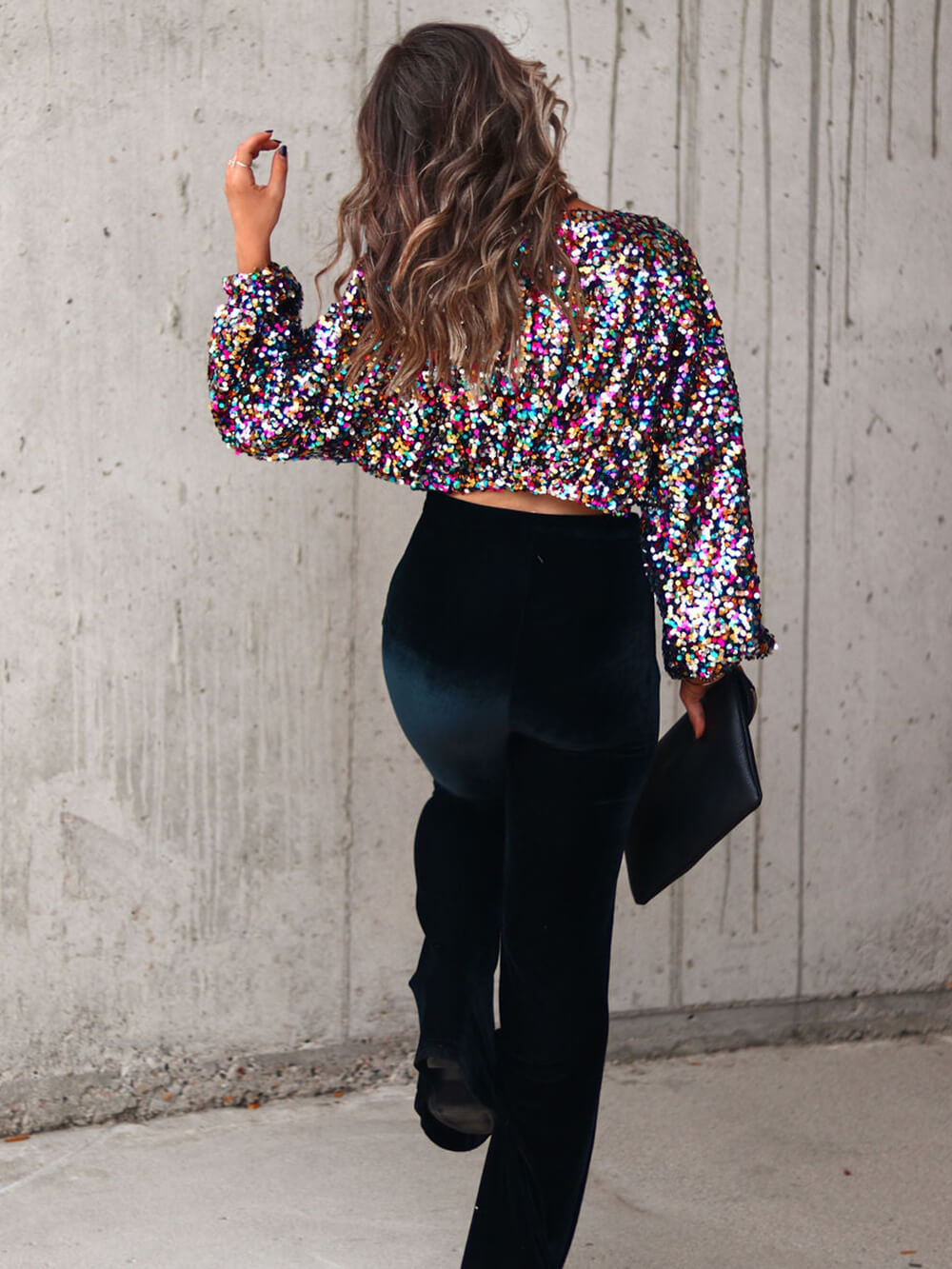 Top Lentejuelas Casey