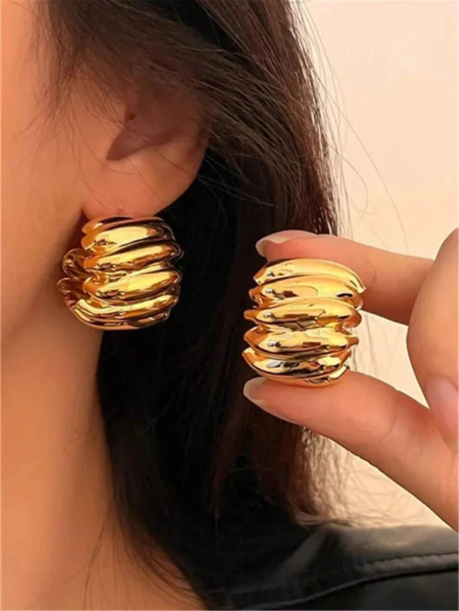Pendientes Plateados Gala