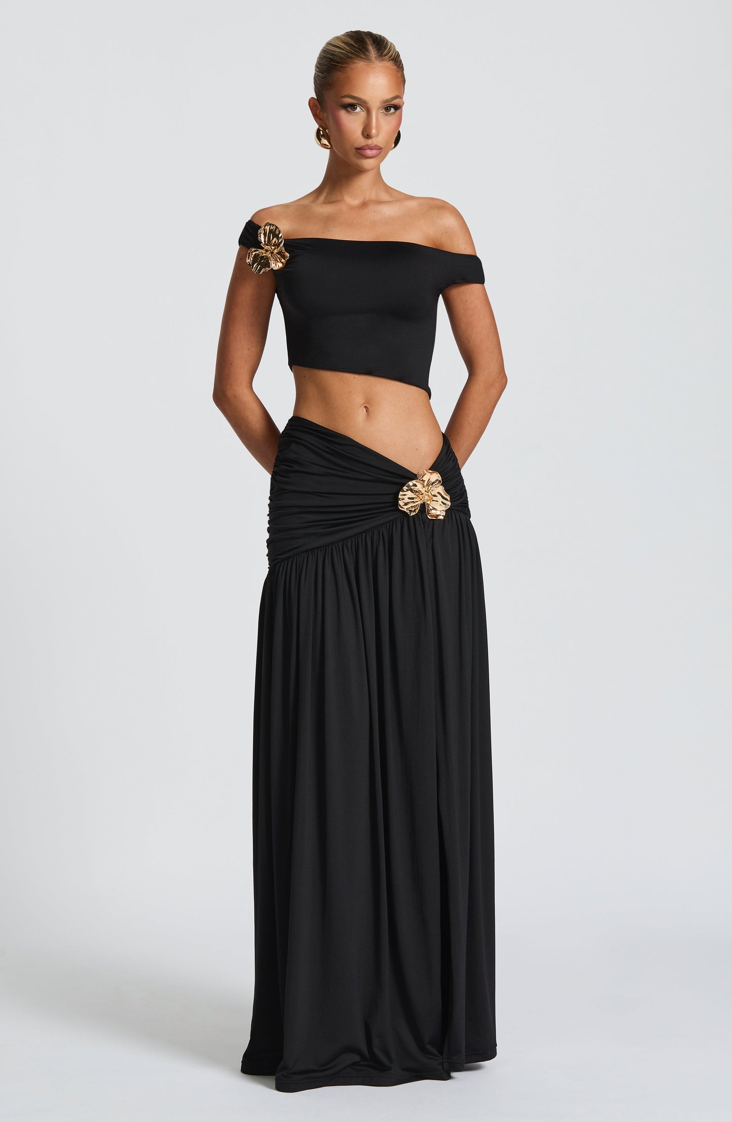 Top Celina Negro
