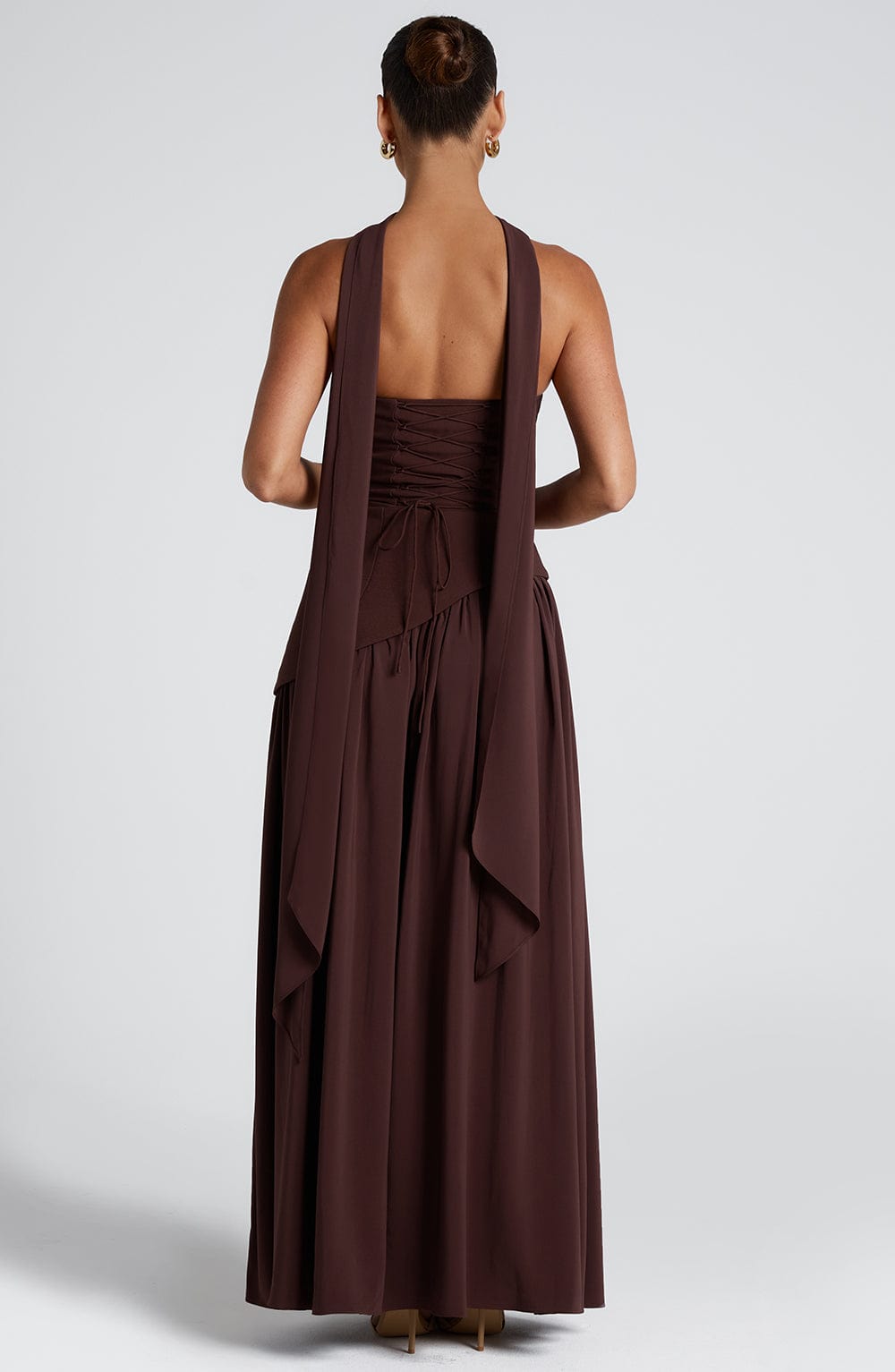 Vestido Camila Marrón