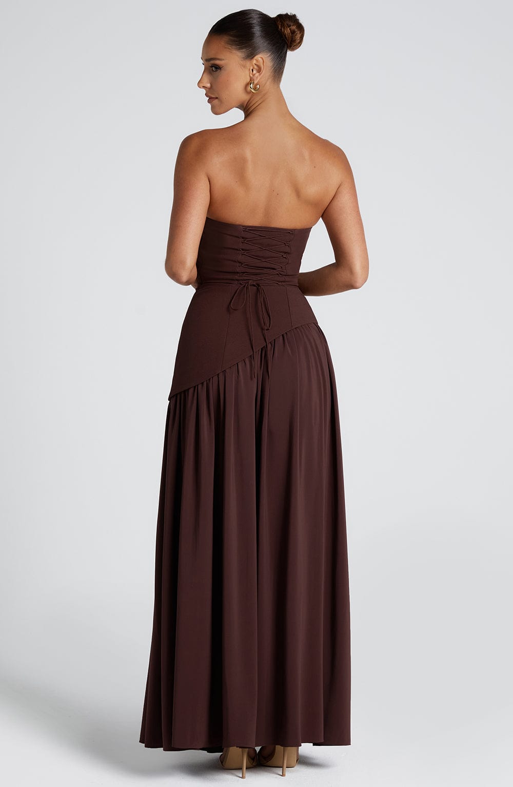 Vestido Camila Marrón