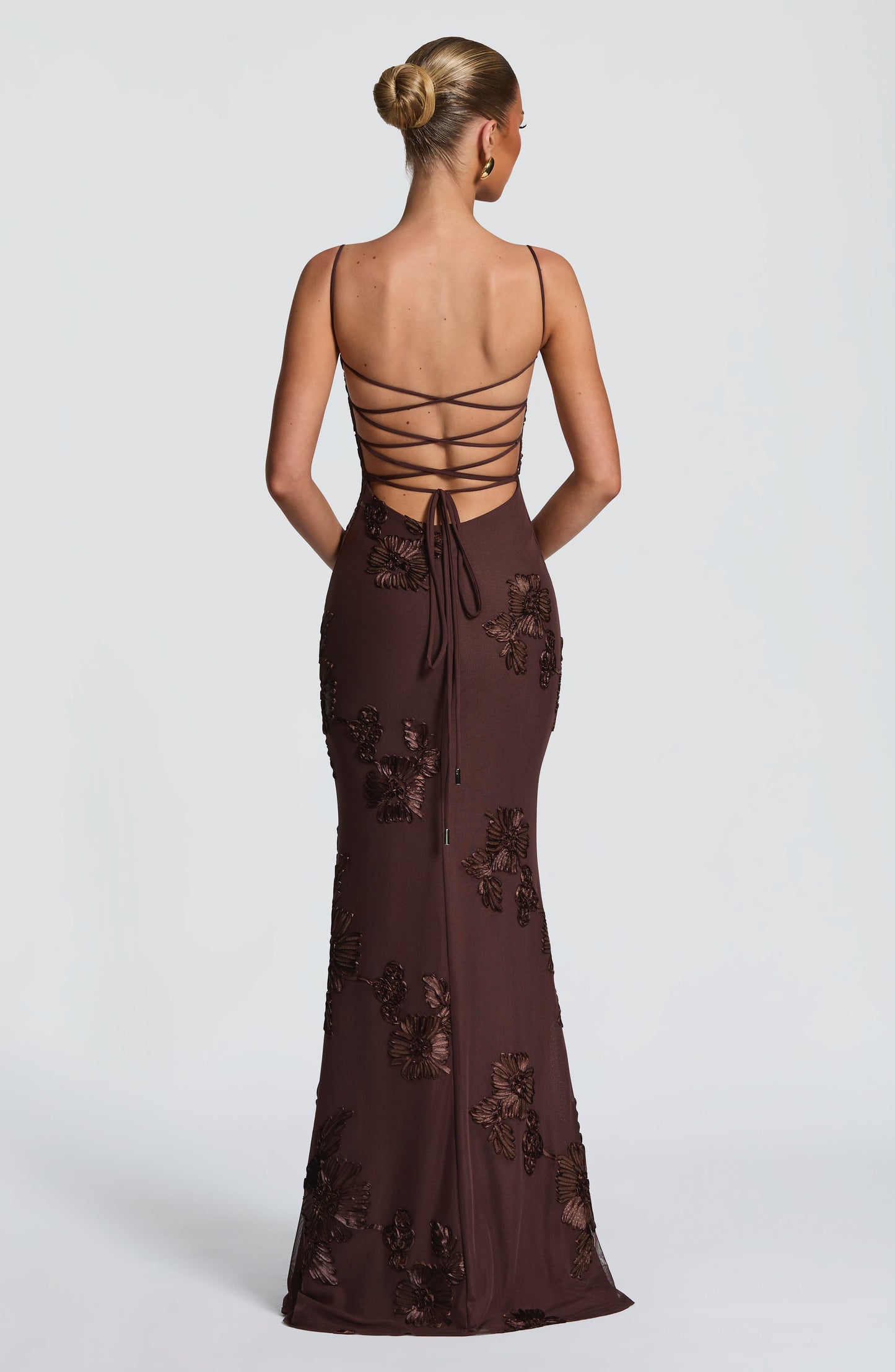 Vestido Carolina Marrón
